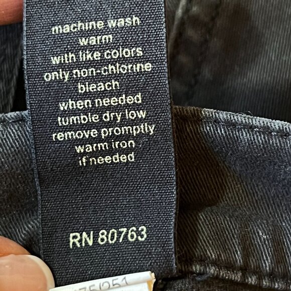 London Jean Black Bootcut Womens Jeans Tall 8 Womens Pants 5 pocket - Picture 7 of 12